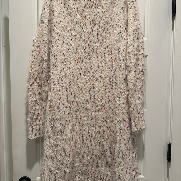 Doe & Rae Multicolor Speckled Cardigan - Picture 3 of 4